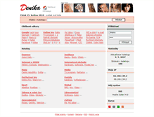 Tablet Screenshot of denika.cz